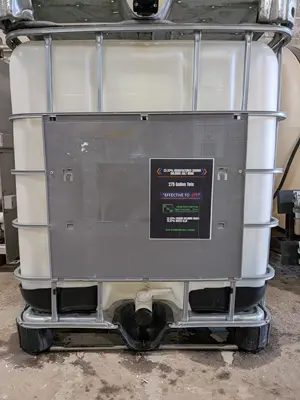 275 Gallon Tote of Salt Brine